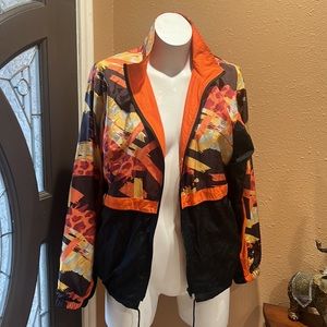 Seek the label black and orange jacket